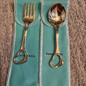 Tiffany & Co. Silver Baby Fork and Spoon Set